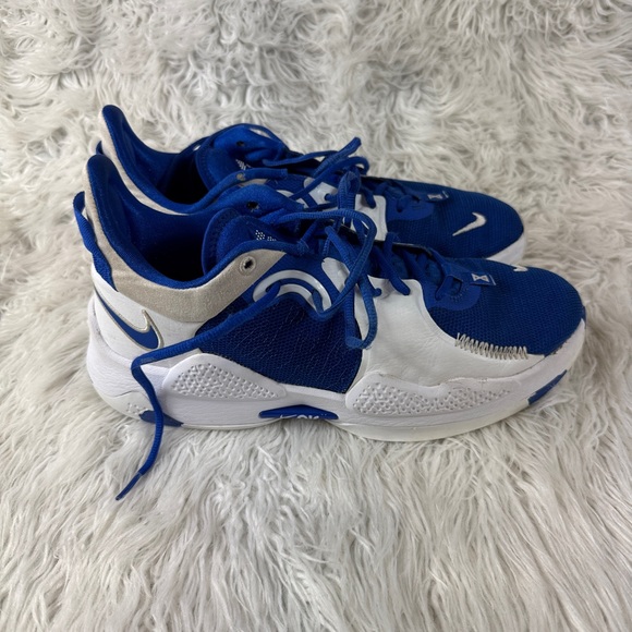 Men’s Nike PG 5 “Game Royal/White” sneakers - Picture 5 of 6